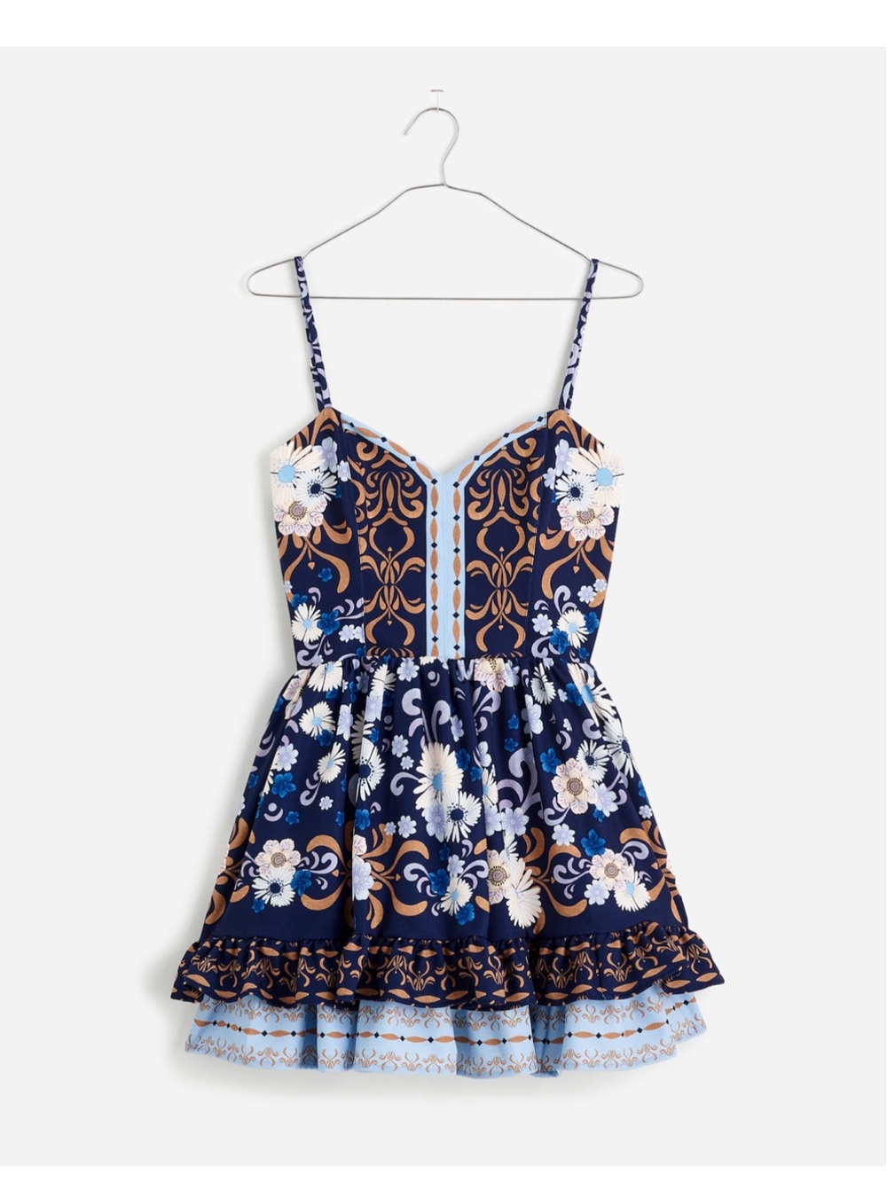 Agua Bendita x Madewell NEW Resortwear Mini Dress Boning Size Medium - Picture 3 of 15